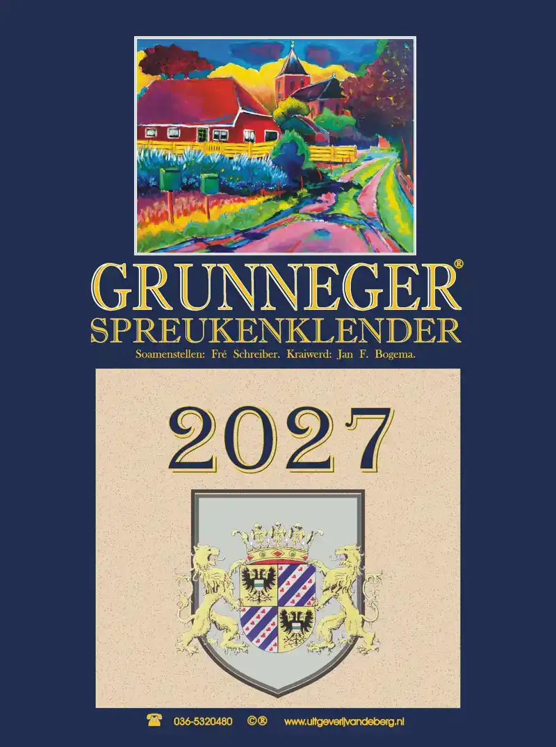 GRUNNEGER SPREUKENKLENDER 2027