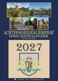 ACHTERHOEKSE & LIEMERSE SPREUKENKALENDER 2027