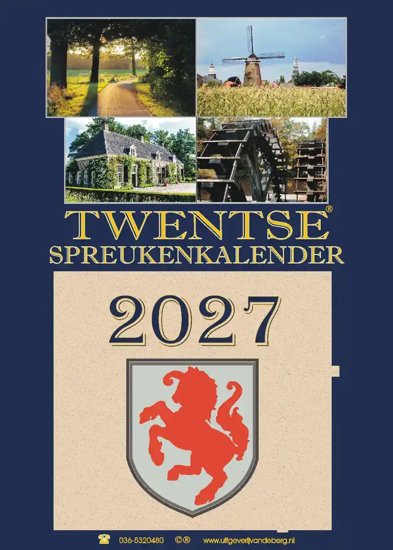 TWENTSE SPREUKENKALENDER 2027
