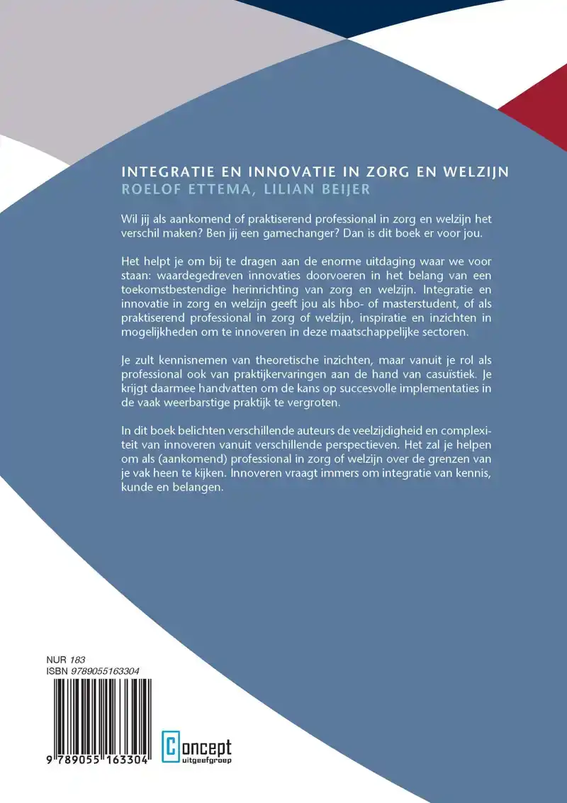 INTEGRATIE EN INNOVATIE IN ZORG EN WELZIJN