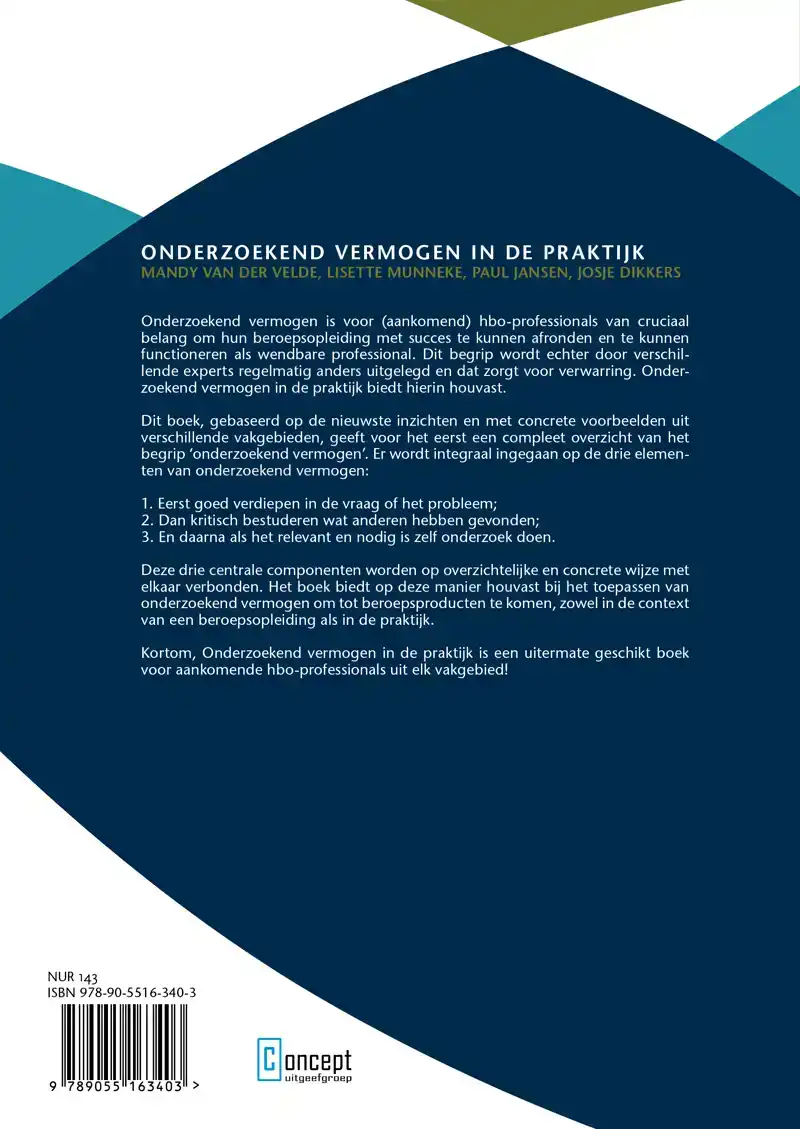 ONDERZOEKEND VERMOGEN IN DE PRAKTIJK