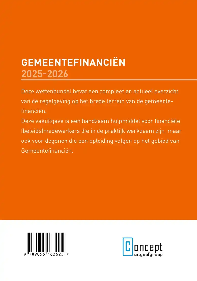 GEMEENTEFINANCIEN 2025-2026