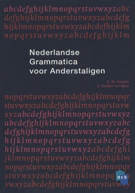 NEDERLANDSE GRAMMATICA VOOR ANDERSTALIGEN