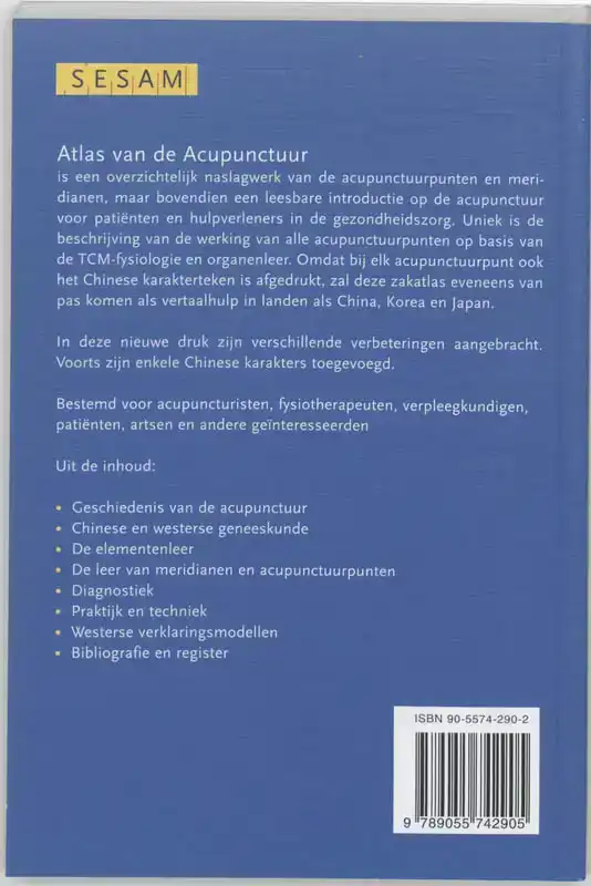 SESAM ATLAS VAN DE ACUPUNCTUUR