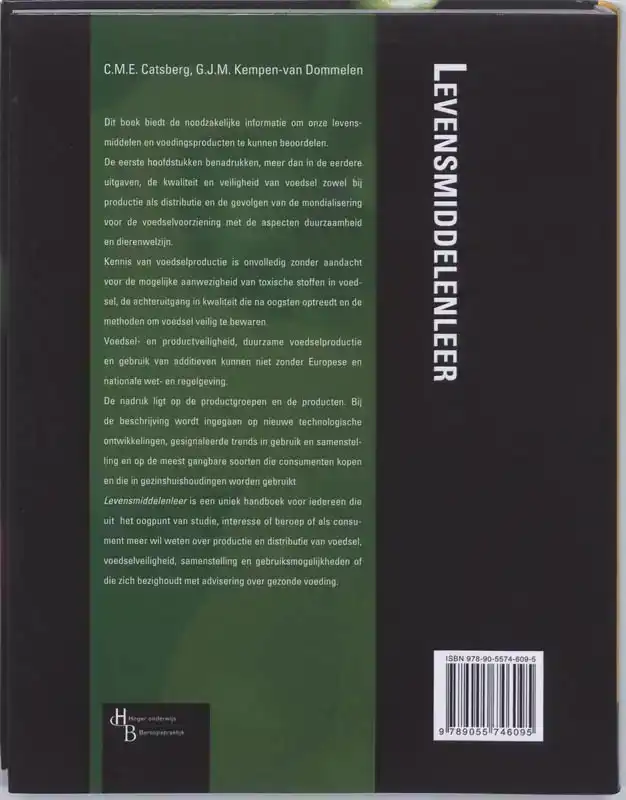LEVENSMIDDELENLEER