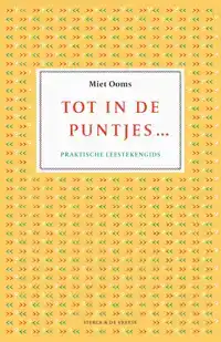 TOT IN DE PUNTJES ...