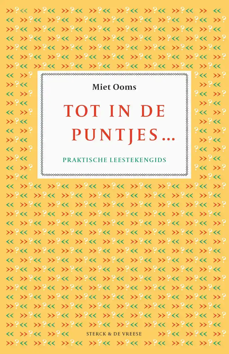 TOT IN DE PUNTJES ...