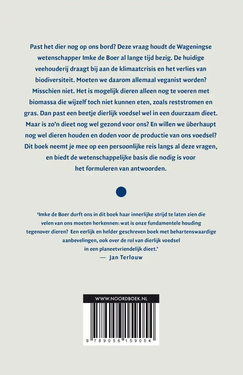 PAST HET DIER NOG OP ONS BORD?