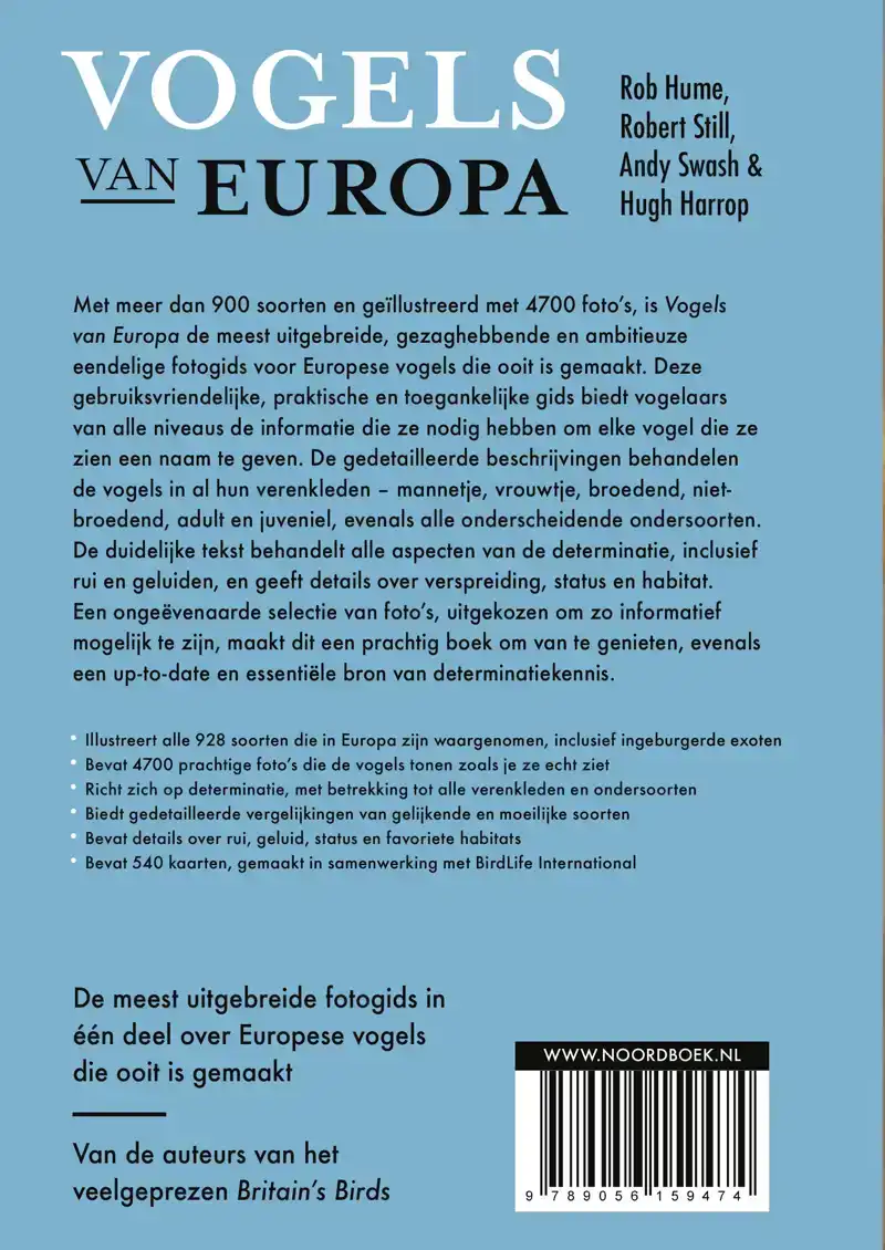 VOGELS VAN EUROPA