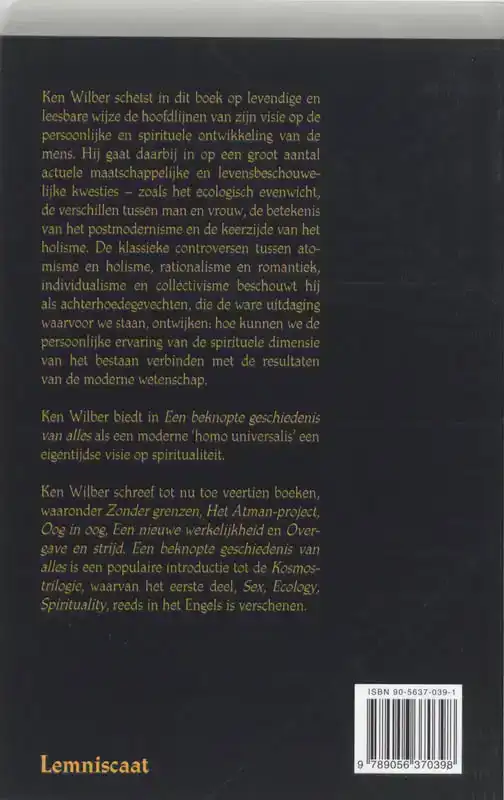 EEN BEKNOPTE GESCHIEDENIS VAN ALLES