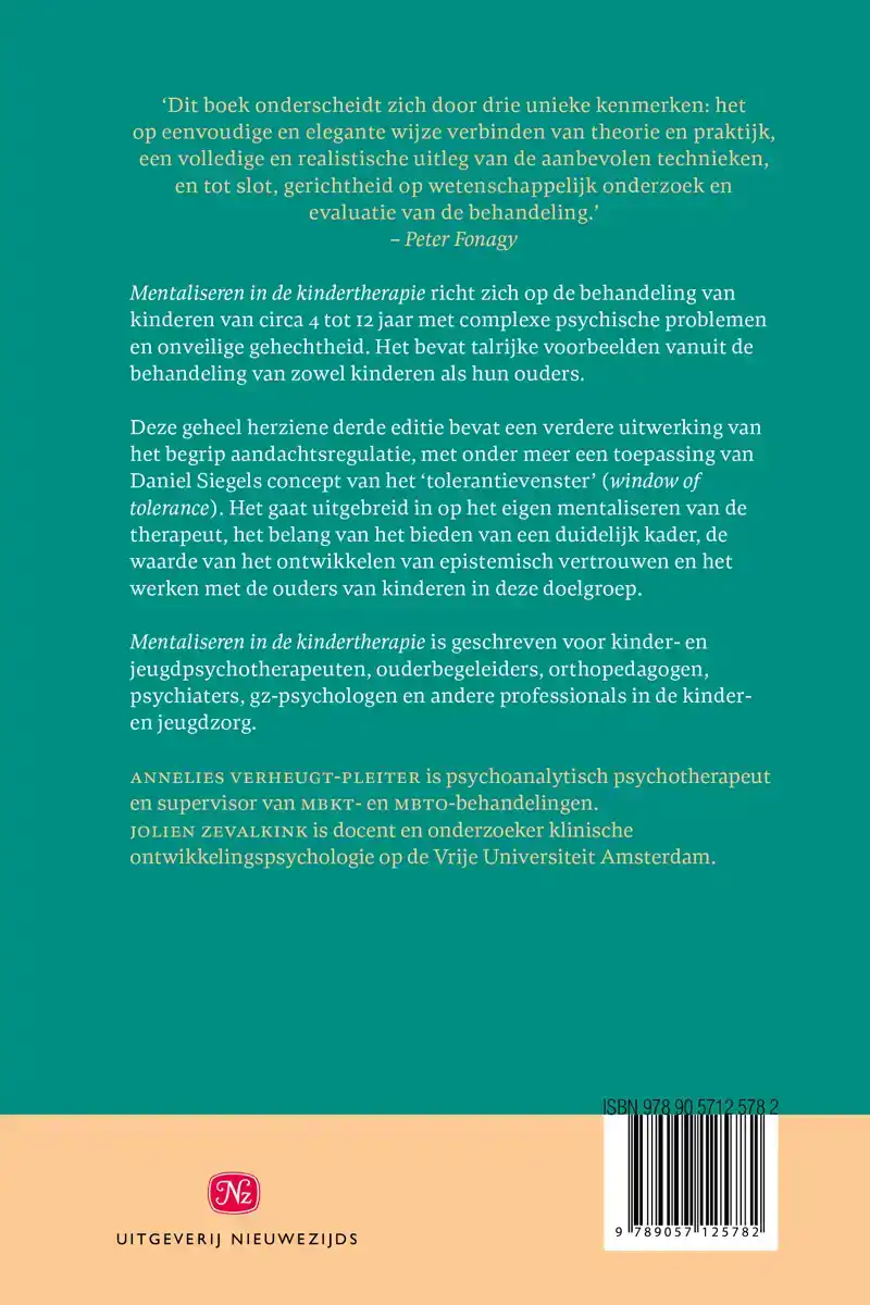 MENTALISEREN IN DE KINDERTHERAPIE