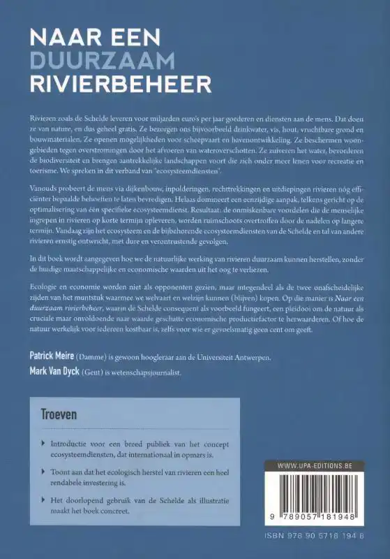 NAAR EEN DUURZAAM RIVIERBEHEER