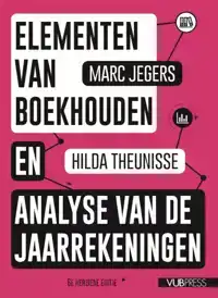 ELEMENTEN VAN BOEKHOUDEN EN ANALYSE VAN DE JAARREKENINGEN