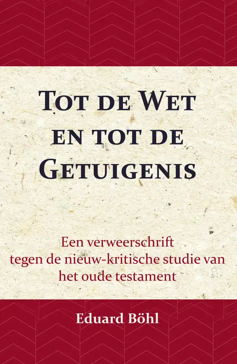 TOT DE WET EN TOT DE GETUIGENIS