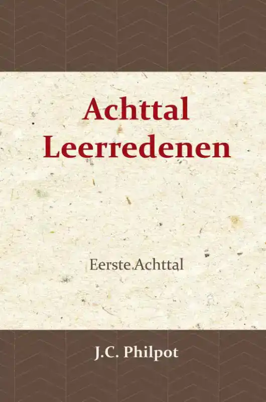 EERSTE ACHTTAL LEERREDENEN