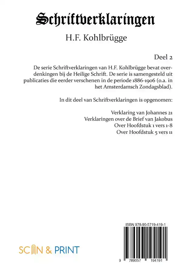 SCHRIFTVERKLARINGEN 2