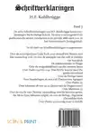 SCHRIFTVERKLARINGEN 7