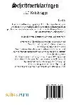 SCHRIFTVERKLARINGEN 9