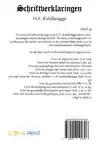 SCHRIFTVERKLARINGEN 13