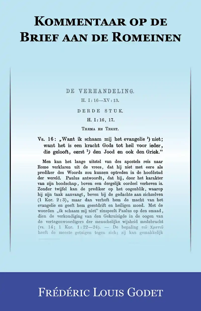 KOMMENTAAR OP DE BRIEF AAN DE ROMEINEN