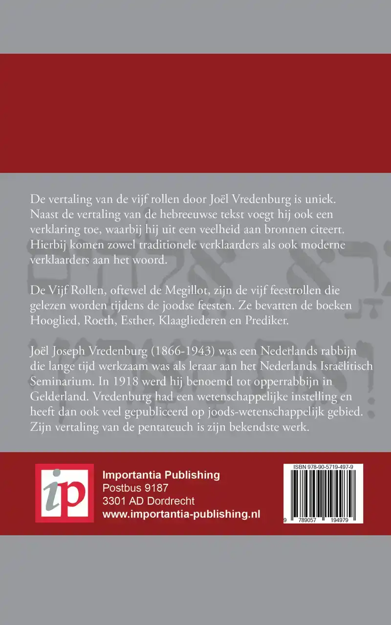 DE VIJF ROLLEN