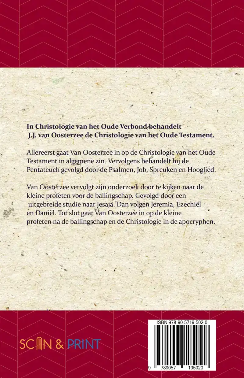 CHRISTOLOGIE VAN HET OUDE VERBOND
