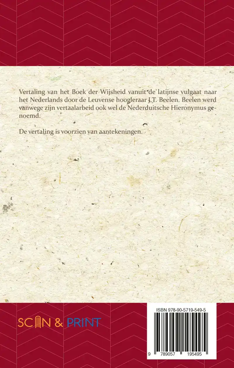 HET BOEK DER WIJSHEID
