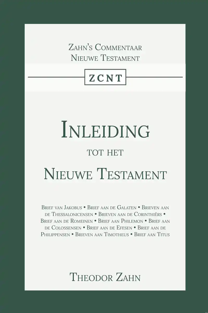 INLEIDING TOT HET NIEUWE TESTAMENT