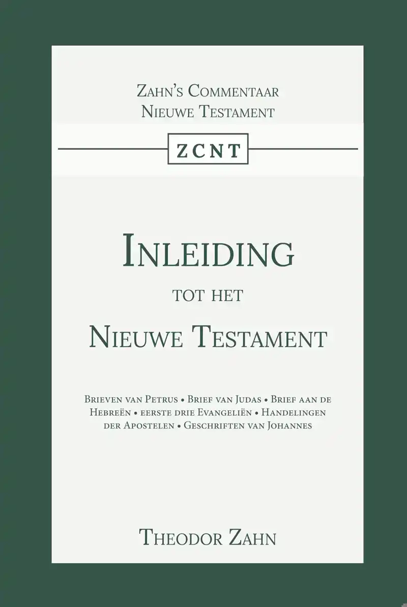 INLEIDING TOT HET NIEUWE TESTAMENT