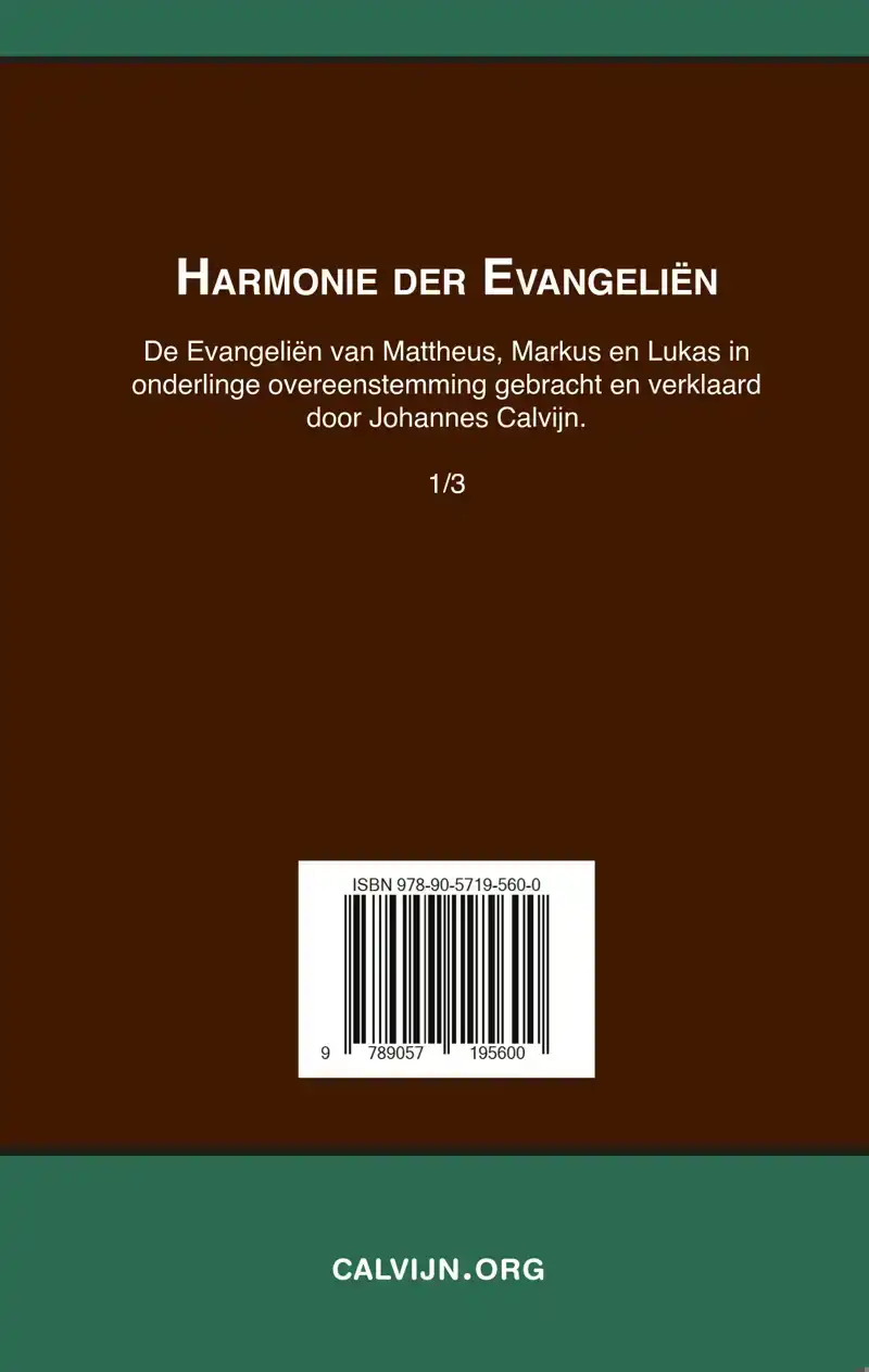 DE EVANGELIEN VAN MATTHEUS, MARKUS EN LUKAS 1