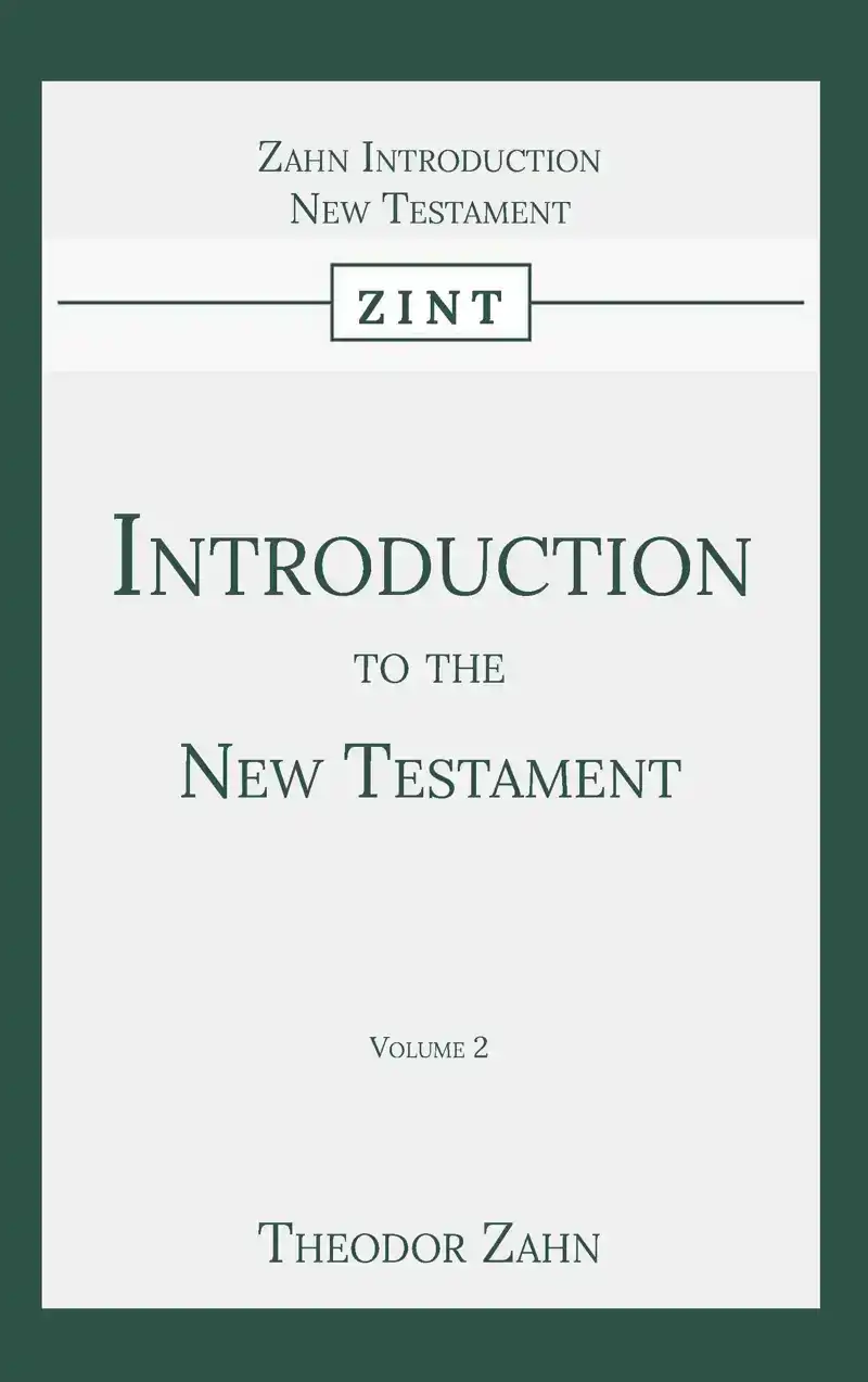 INTRODUCTION TO THE NEW TESTAMENT