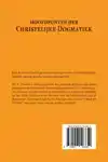 HOOFDPUNTEN DER CHRISTELIJKE DOGMATIEK
