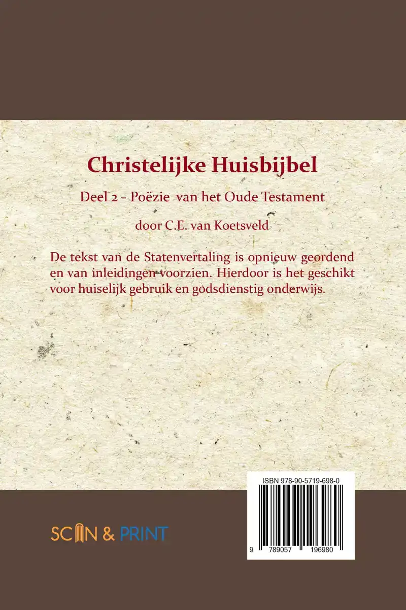 CHRISTELIJKE HUISBIJBEL 2