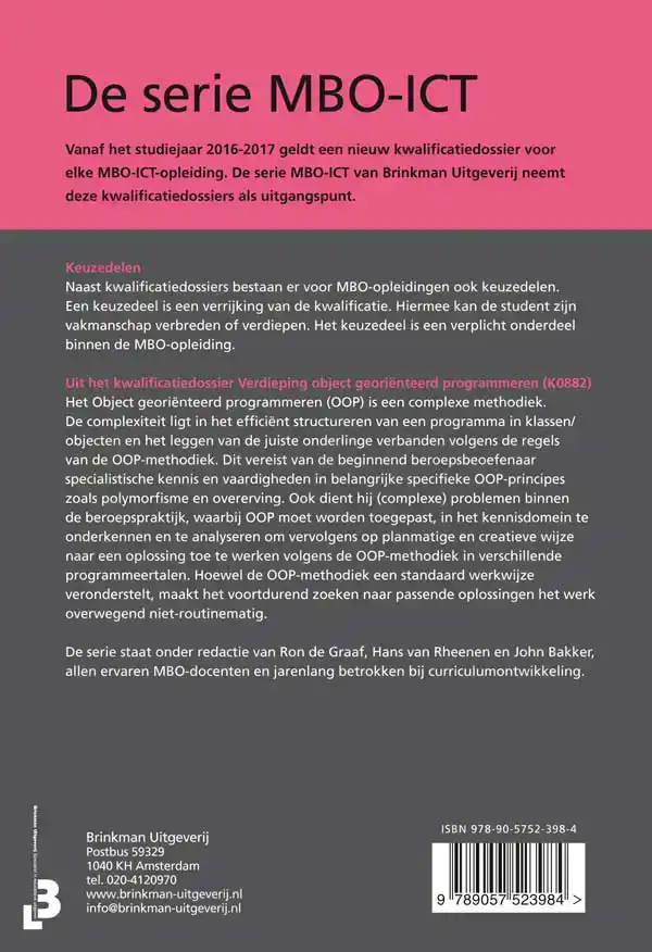 OBJECT GEORIENTEERD PROGRAMMEREN, DESIGN PATTERNS
