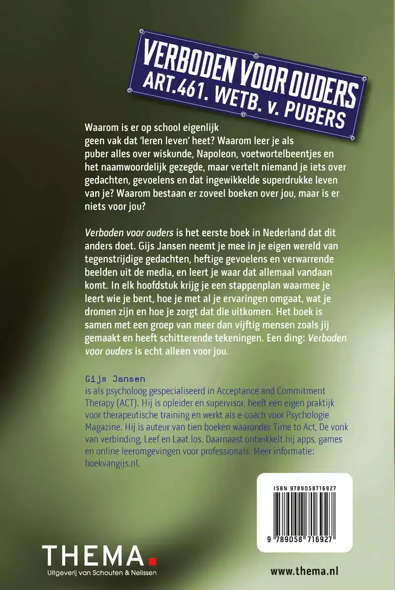 VERBODEN VOOR OUDERS