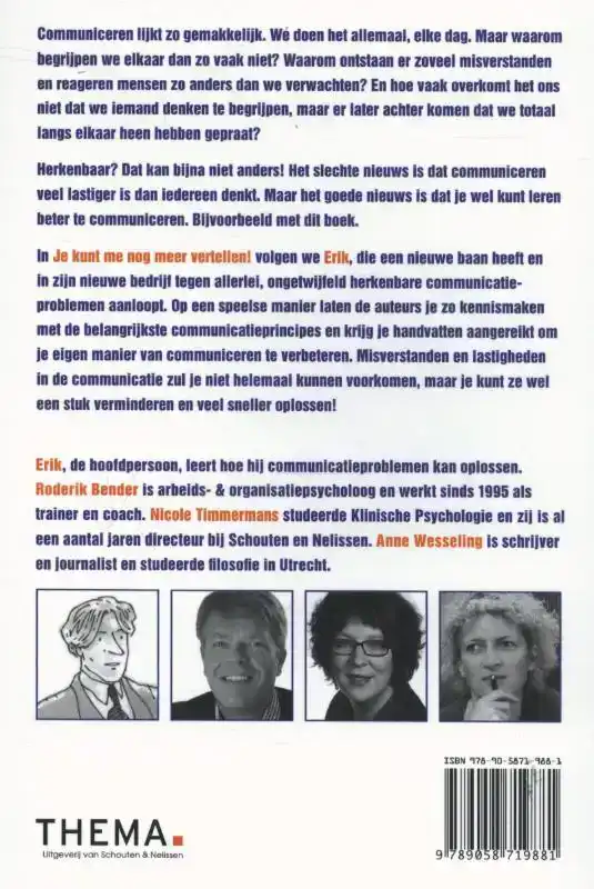 JE KUNT ME NOG MEER VERTELLEN