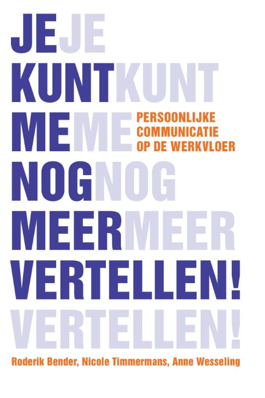 JE KUNT ME NOG MEER VERTELLEN