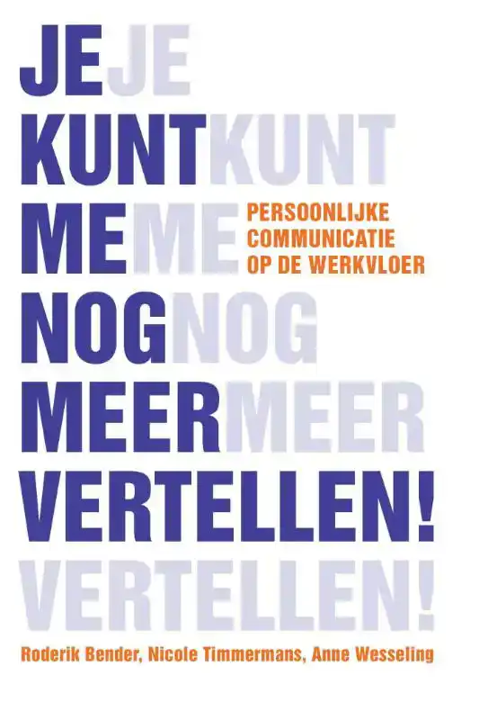 JE KUNT ME NOG MEER VERTELLEN