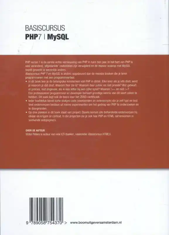 BASISCURSUS PHP7 EN MYSQL