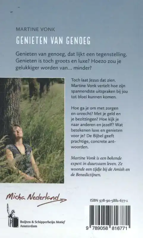 GENIETEN VAN GENOEG