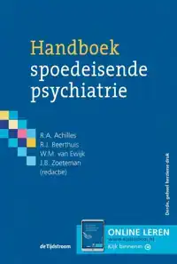 HANDBOEK SPOEDEISENDE PSYCHIATRIE