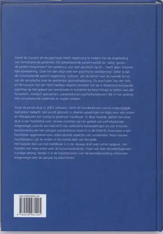 HANDBOEK SOMATISATIE