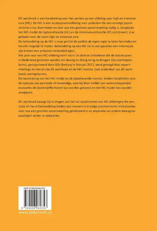 WERKBOEK HIC