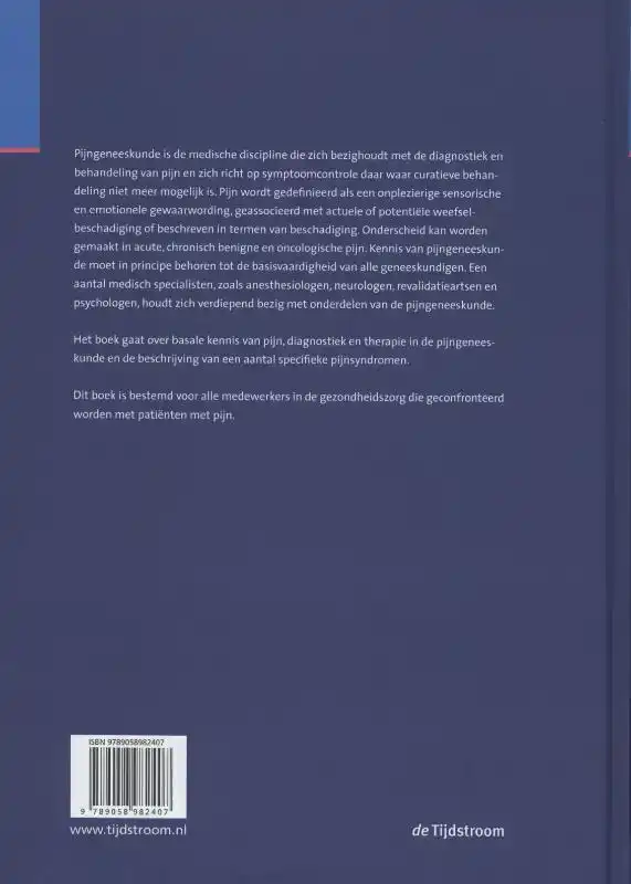 HANDBOEK PIJNGENEESKUNDE