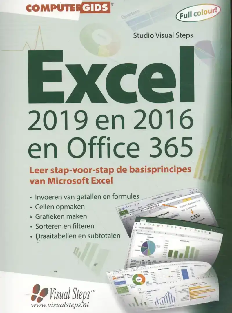 COMPUTERGIDS EXCEL 2019, 2016 EN OFFICE 365