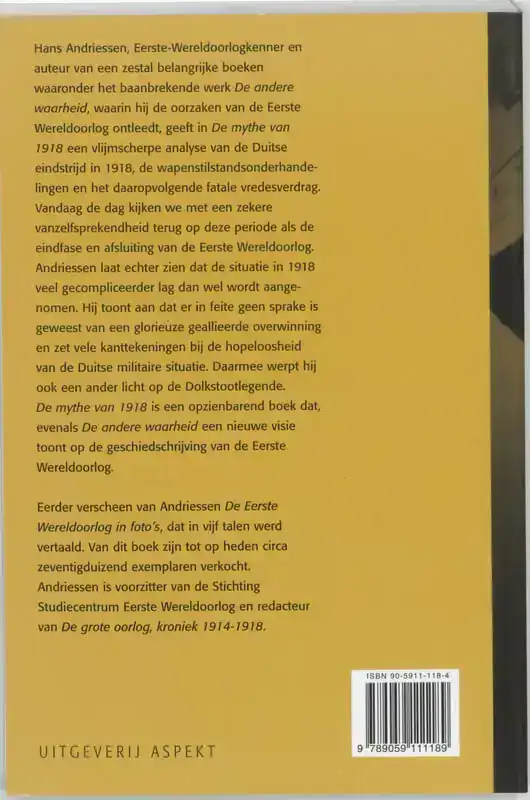 DE MYTHE VAN 1918