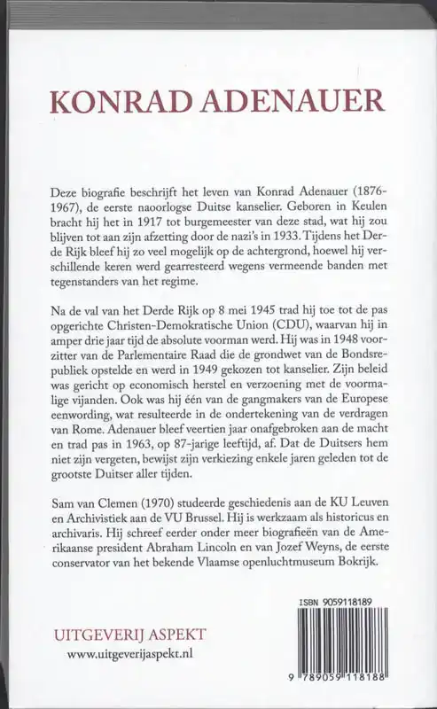 KONRAD ADENAUER