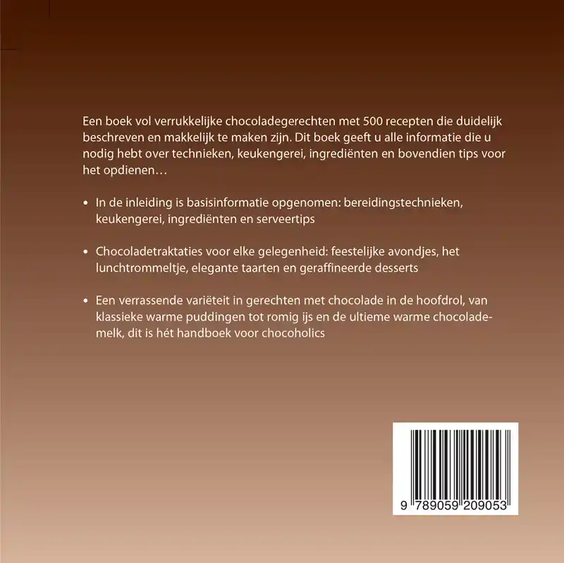 500 CHOCOLADEGERECHTEN