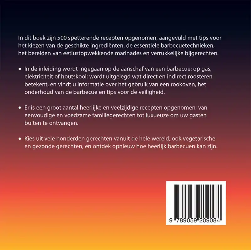 500 BARBECUEGERECHTEN