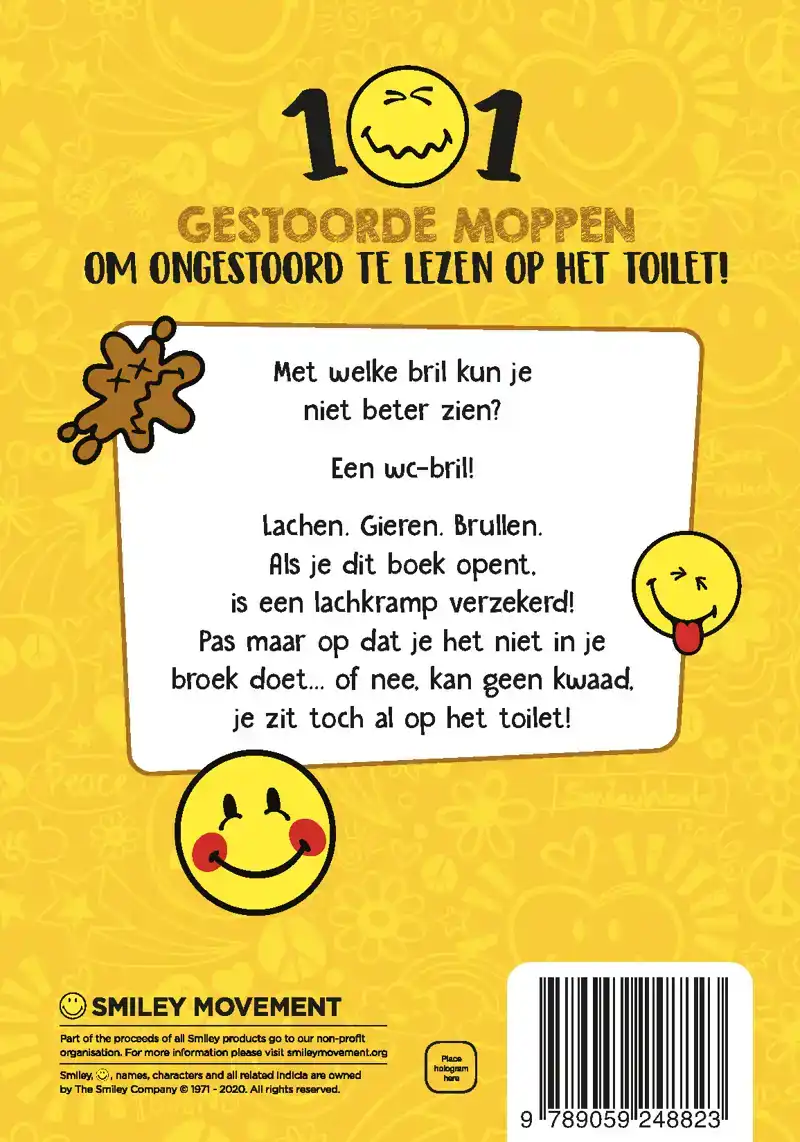 101 GESTOORDE MOPPEN OM ONGESTOORD OP HET TOILET TE LEZEN